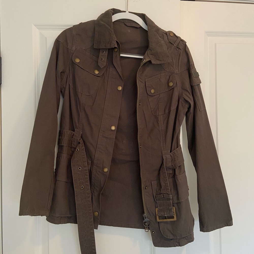 Barbour International army jacket